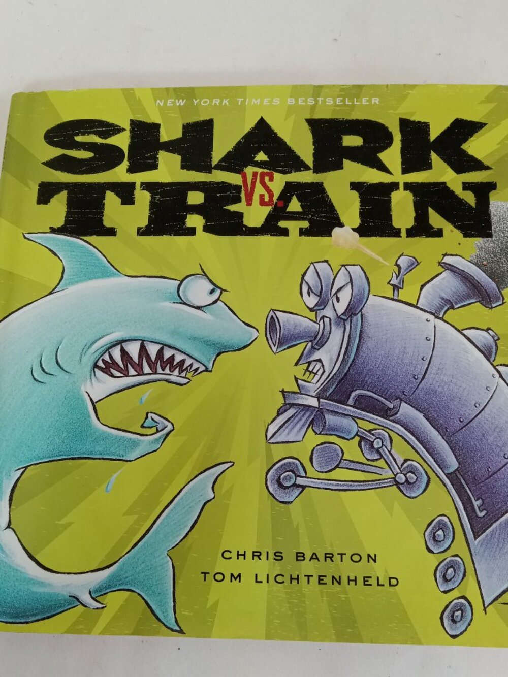 Shark vs. Train Board book By Chris Barton Tom Lichtenheld